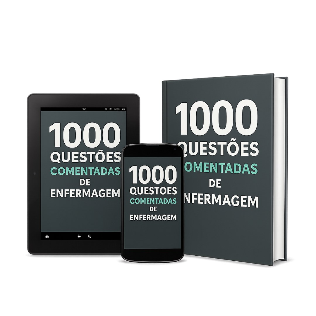 1000 questões comentadas de enfermagem